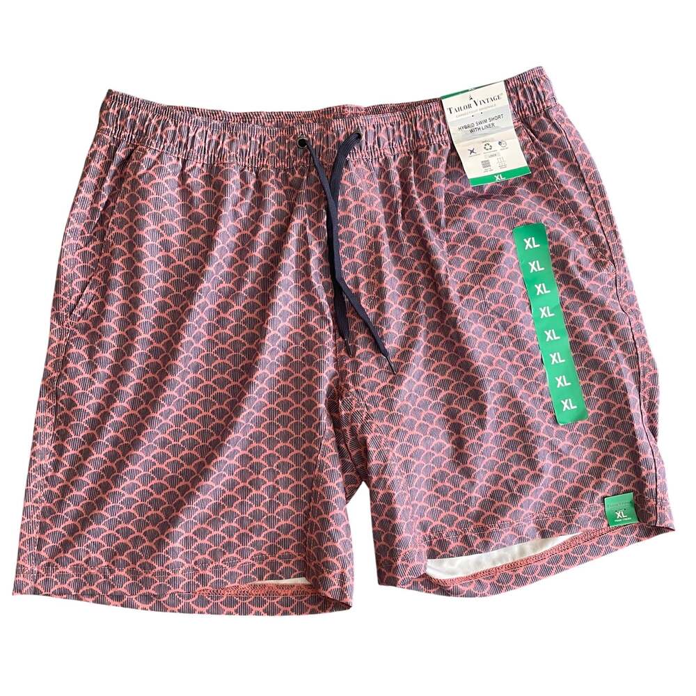 Tailor Vintage Hybrid Swim Shorts Mens XL Connecticut Originals NWT Lined